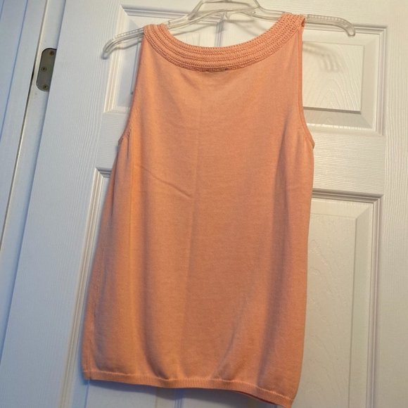 Light Coral Talbots Tank - Picture 7 of 7